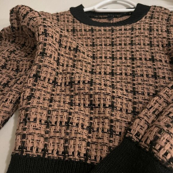 Trendyol Women's Sweater, Small, Pink and Black - Picture 4 of 8